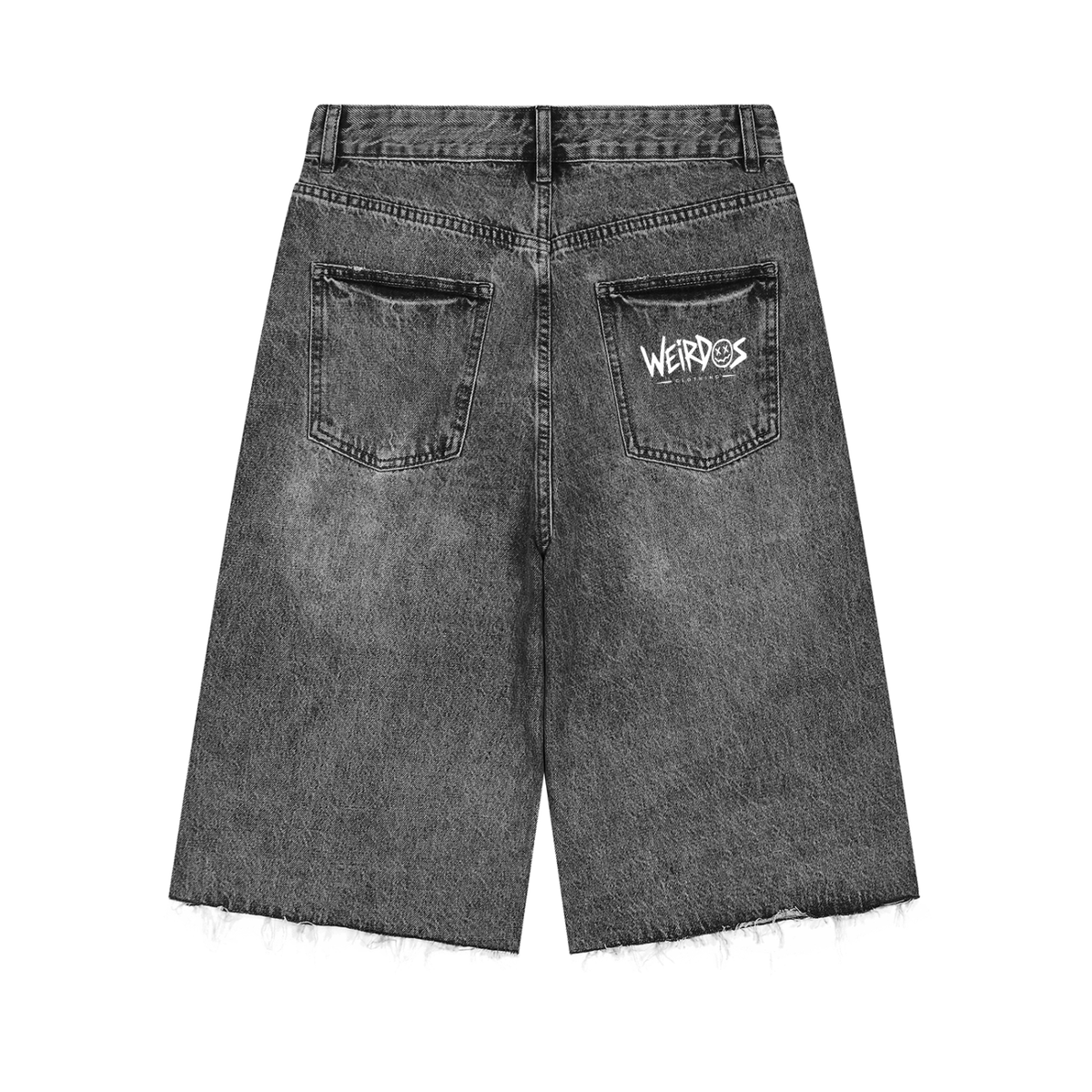 Weirdos Men’s Vintage Wide Leg Denim Shorts