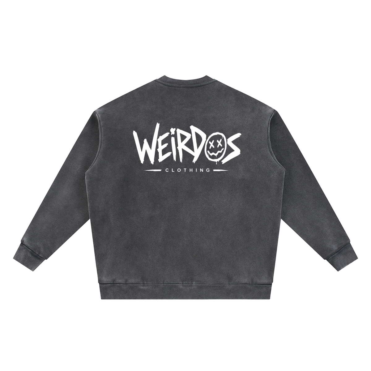 Vintage Washed Fleece Baseball Jacket